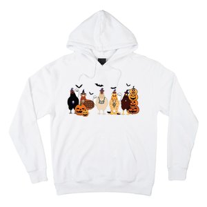 Cute Halloween Chicken Chicken Lover Halloween Gift Farmer Halloween Hoodie