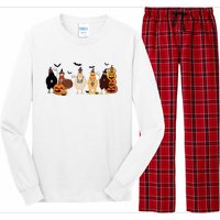 Cute Halloween Chicken Chicken Lover Halloween Gift Farmer Halloween Long Sleeve Pajama Set