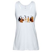 Cute Halloween Chicken Chicken Lover Halloween Gift Farmer Halloween Ladies Essential Flowy Tank