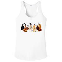 Cute Halloween Chicken Chicken Lover Halloween Gift Farmer Halloween Ladies PosiCharge Competitor Racerback Tank