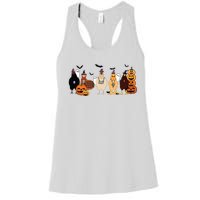 Cute Halloween Chicken Chicken Lover Halloween Gift Farmer Halloween Women's Racerback Tank