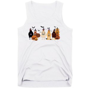 Cute Halloween Chicken Chicken Lover Halloween Gift Farmer Halloween Tank Top