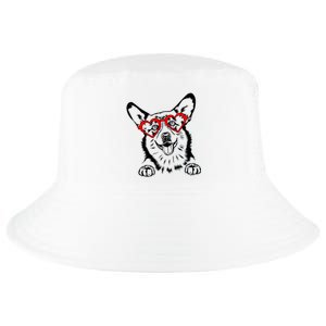 Corgi Heart Cute Valentines Day Dog Lover Great Gift Cool Comfort Performance Bucket Hat