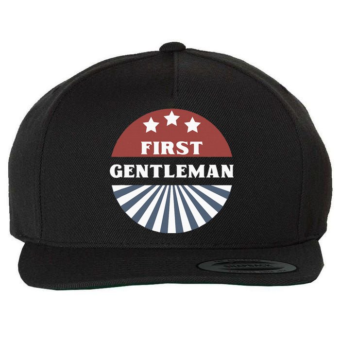 Couples Halloween Costume First Gentleman Wool Snapback Cap