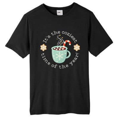 Christmas Hot Cocoa Snowflake Mug Coziest Time of the Year Tall Fusion ChromaSoft Performance T-Shirt