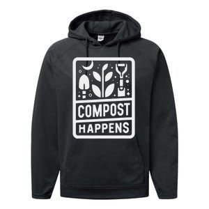 Compost Happens Performance Fleece Hoodie