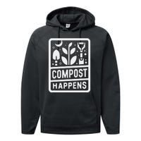 Compost Happens Performance Fleece Hoodie