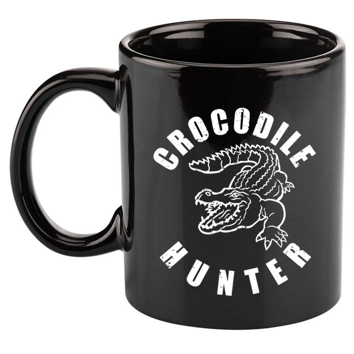 Crocodile Hunter 11oz C Handle Ceramic Mug