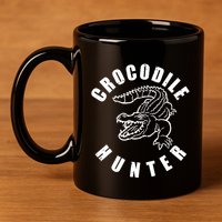 Crocodile Hunter 11oz C Handle Ceramic Mug