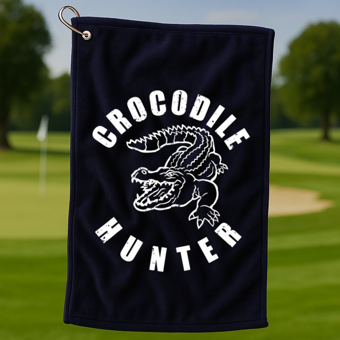 Crocodile Hunter Golf Towel