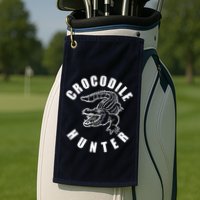 Crocodile Hunter Golf Towel