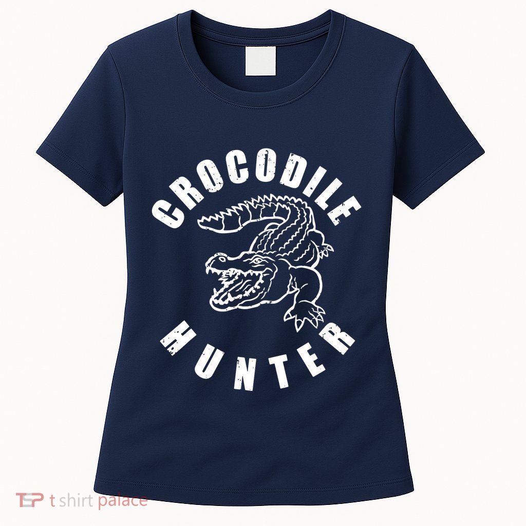 Crocodile Hunter Womens T-Shirt