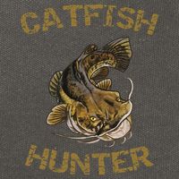 Catfish Hunter Catfish For Catfish Fisherman Cotton Canvas Backpack
