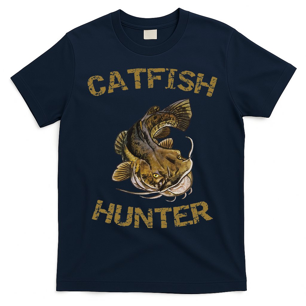 Catfish Hunter Catfish For Catfish Fisherman T-Shirt