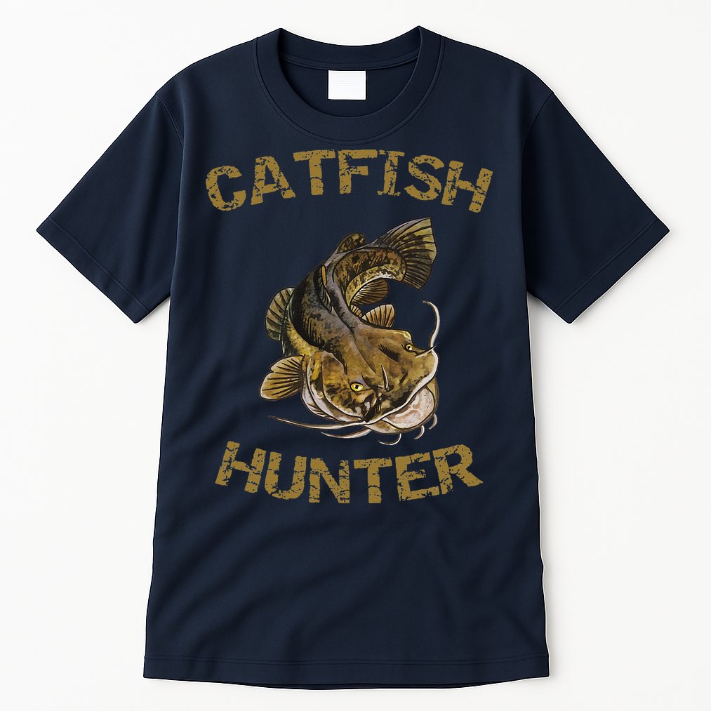Catfish Hunter Catfish For Catfish Fisherman Tall T-Shirt