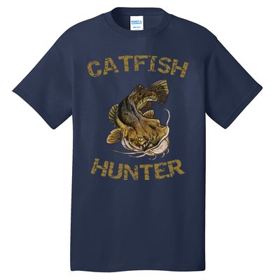 Catfish Hunter Catfish For Catfish Fisherman Tall T-Shirt