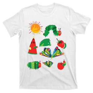 Cute Hungry Caterpillar Transformation Back To School Book T-Shirt