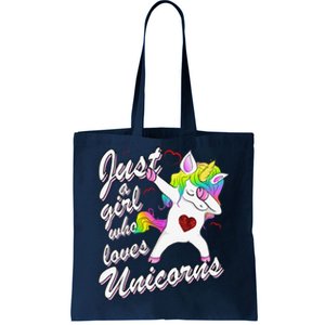 Cute Hearts Cuten Valentine's Day Gifts Unicorn Lover Tote Bag