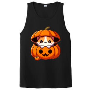 Cute Halloween Cat In Pumpkin – Adorable Halloween PosiCharge Competitor Tank