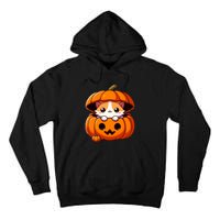 Cute Halloween Cat In Pumpkin – Adorable Halloween Tall Hoodie