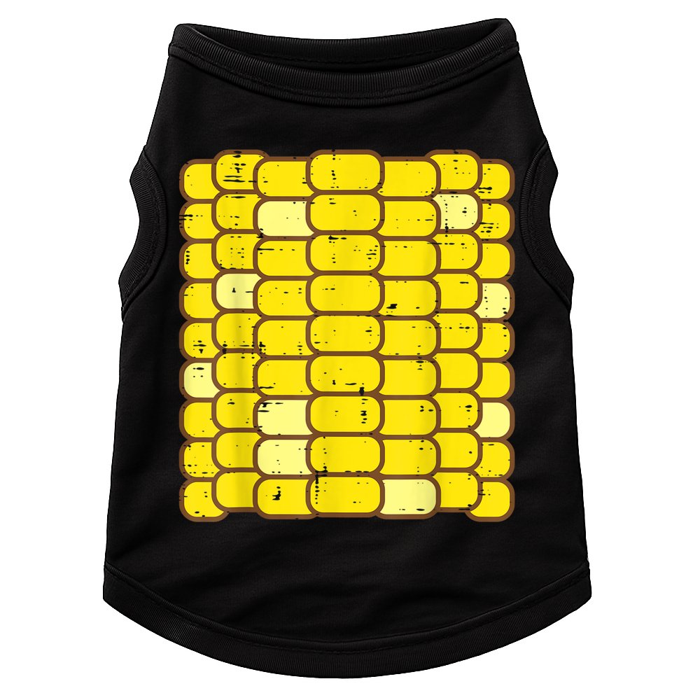 Corn Halloween Costume Funny Foodie Farmer Men Women Kids Doggie Tank