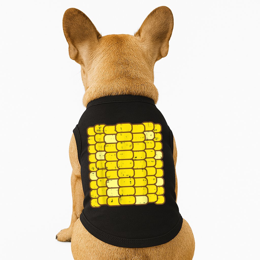 Corn Halloween Costume Funny Foodie Farmer Men Women Kids Doggie Tank