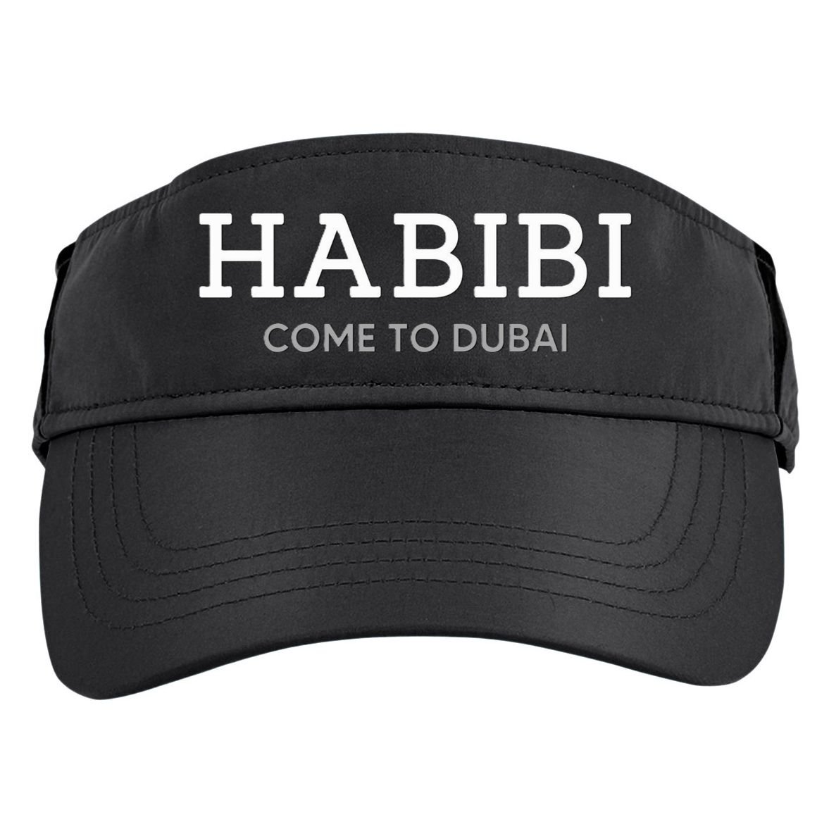 Cool Habibi Come To Dubai Adult Drive Performance Visor