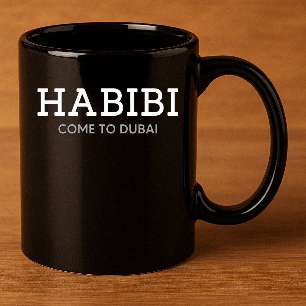 Cool Habibi Come To Dubai 11oz C Handle Ceramic Mug