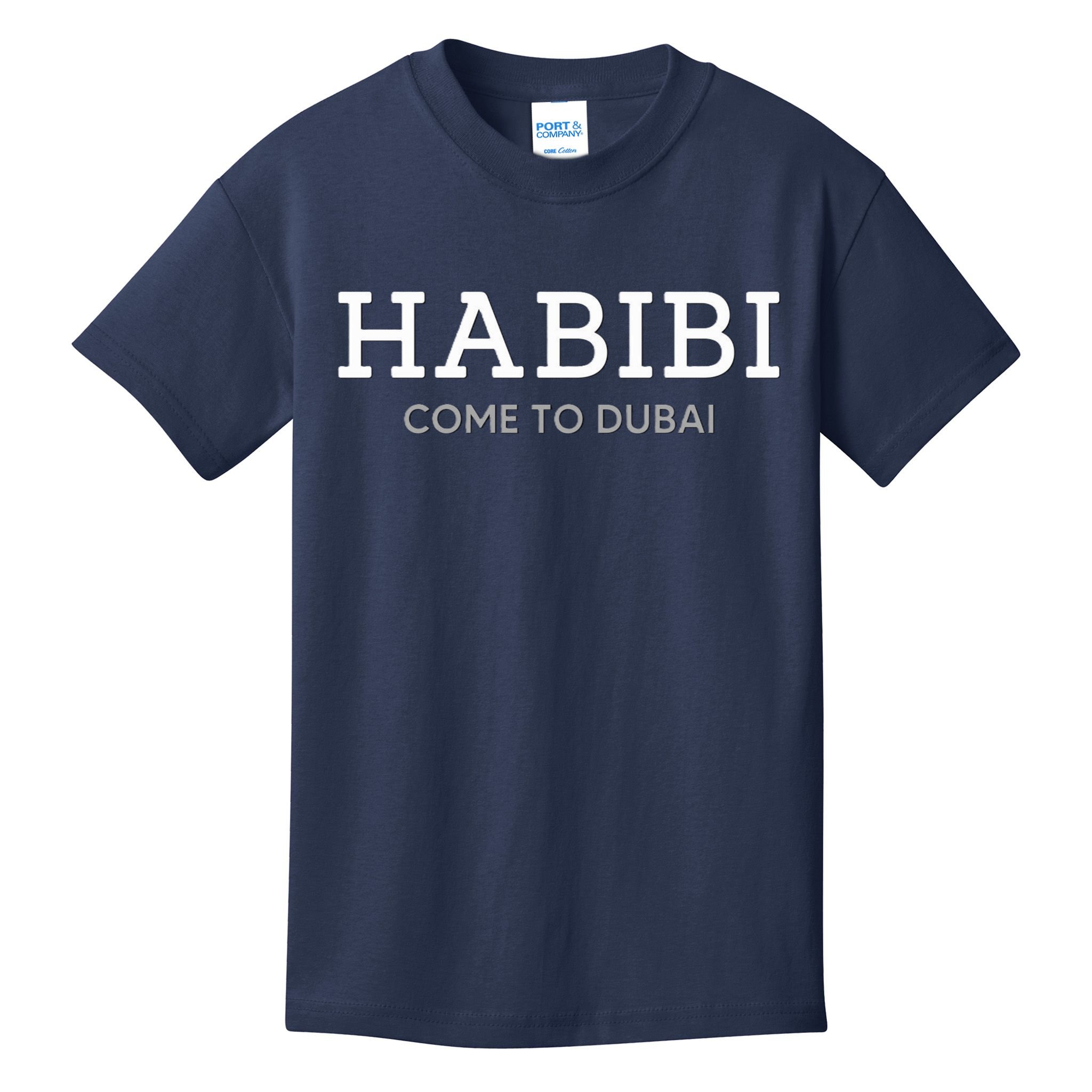 Cool Habibi Come To Dubai Kids T-Shirt