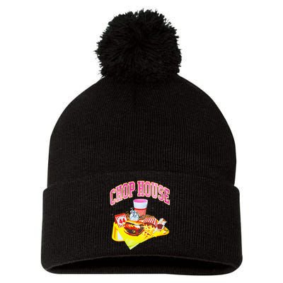 Chop House Pom Pom 12in Knit Beanie