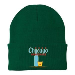 Chicago Handshake Knit Cap Winter Beanie