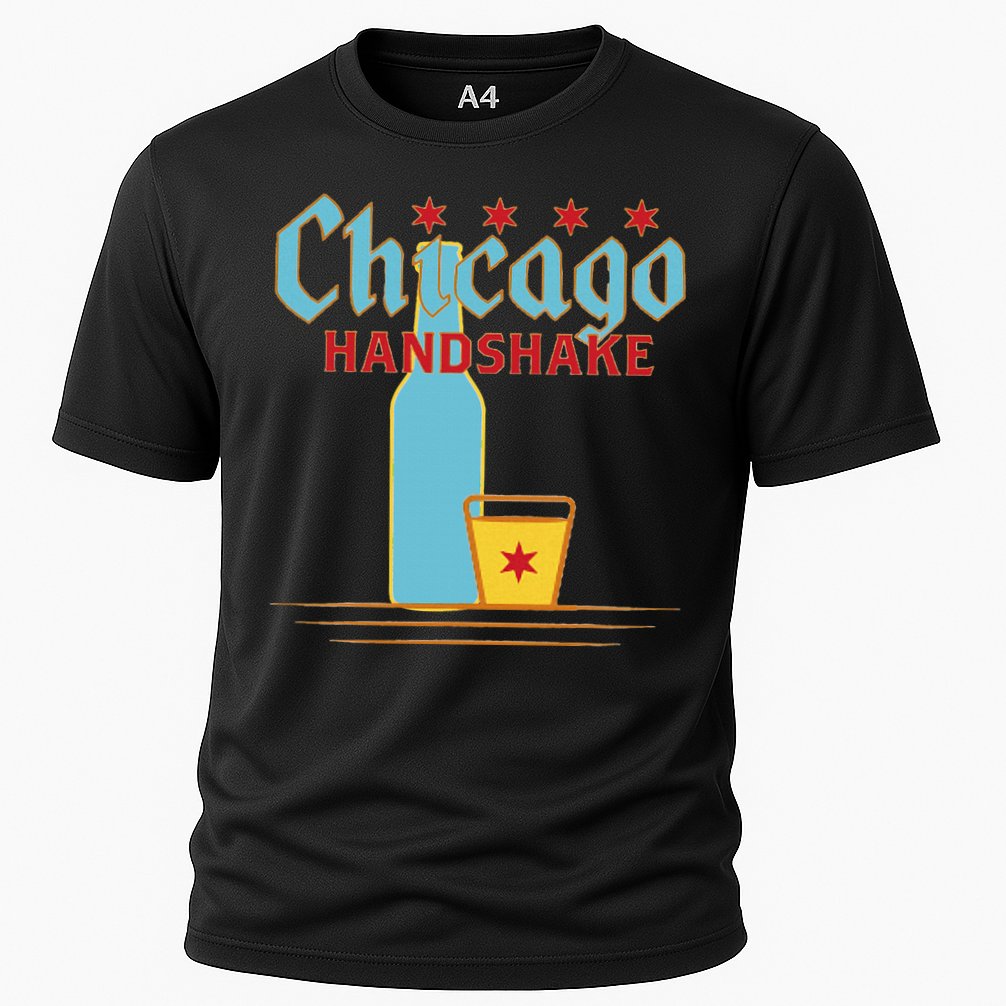 Chicago Handshake Cooling Performance Crew T-Shirt