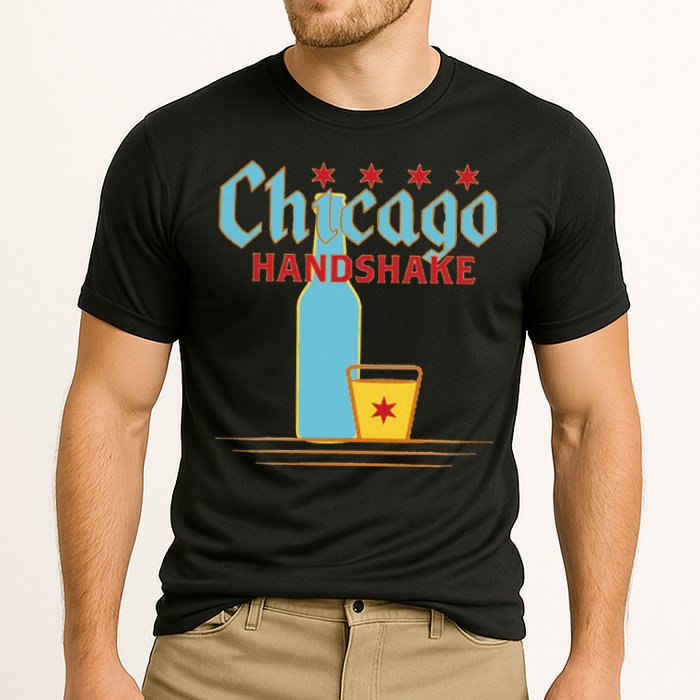 Chicago Handshake Cooling Performance Crew T-Shirt