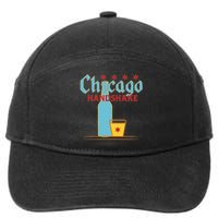 Chicago Handshake 7-Panel Snapback Hat