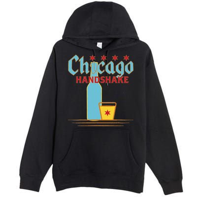 Chicago Handshake Premium Pullover Hoodie