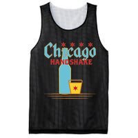 Chicago Handshake Mesh Reversible Basketball Jersey Tank