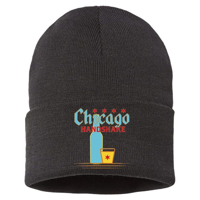 Chicago Handshake Sustainable Knit Beanie