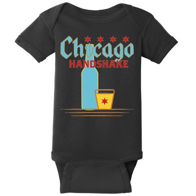 Chicago Handshake Baby Bodysuit