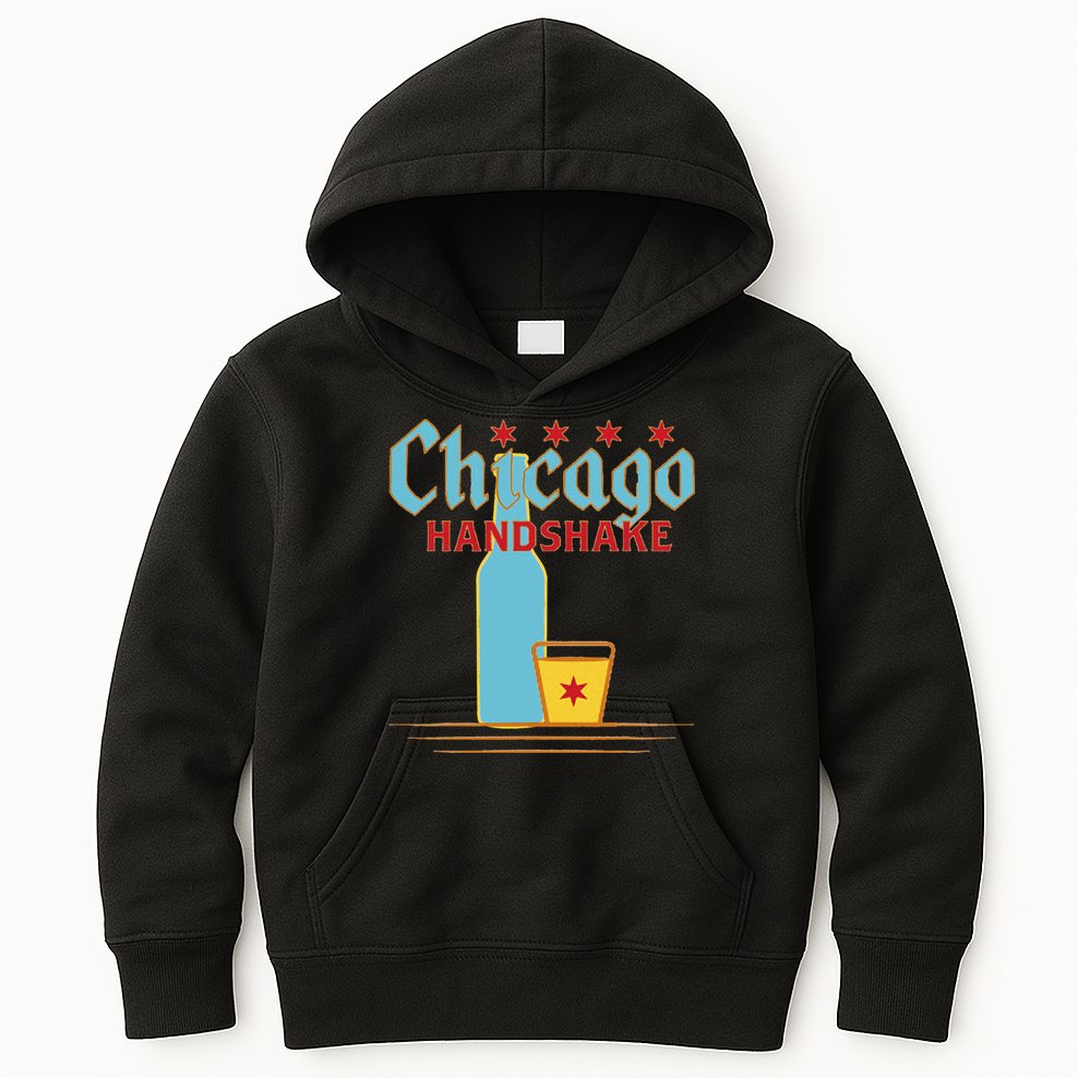 Chicago Handshake Kids Hoodie