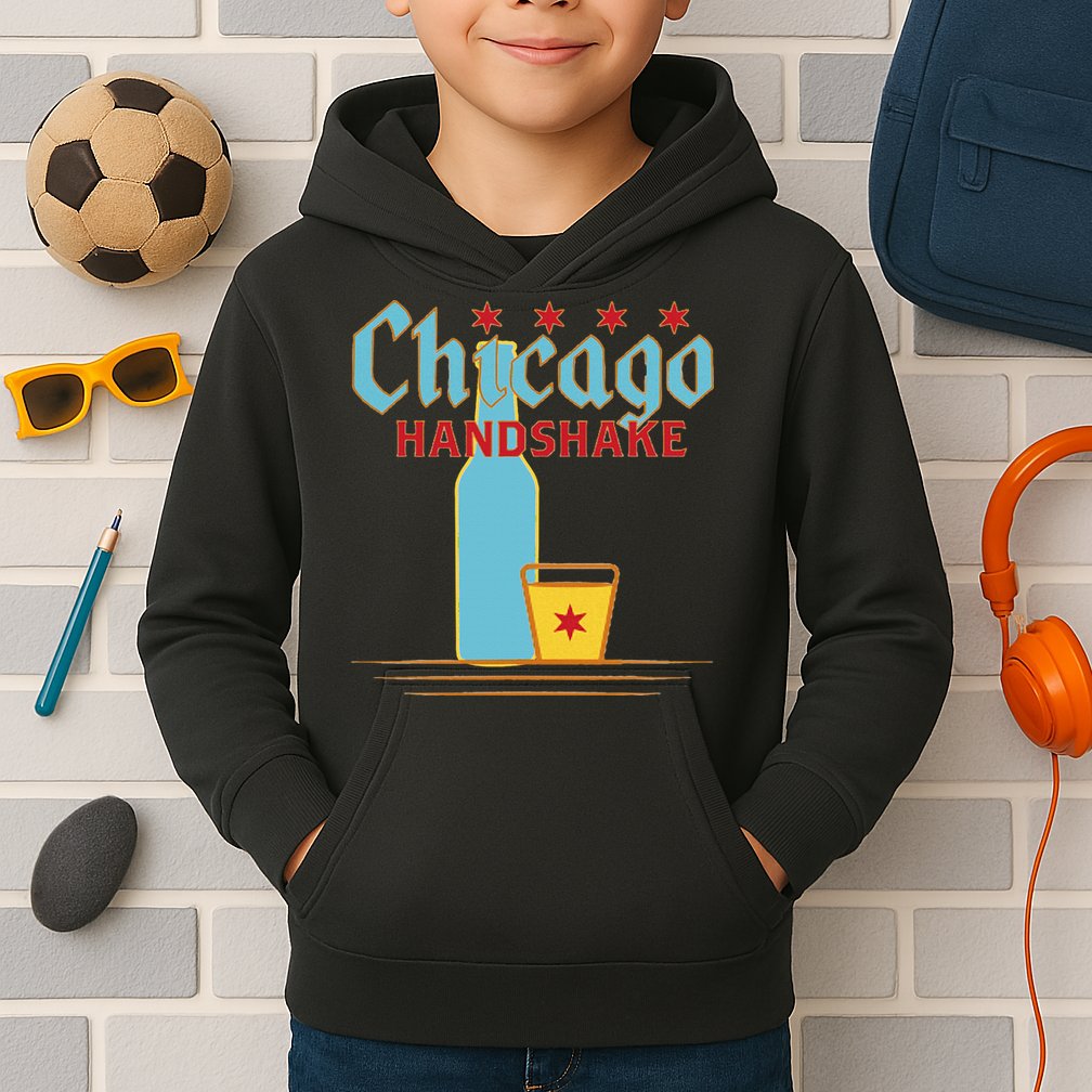 Chicago Handshake Kids Hoodie