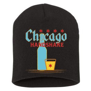 Chicago Handshake Short Acrylic Beanie