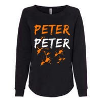 Couples Halloween Costume  Peter Pumpkin Eater Womens California Wash Sweatshirt