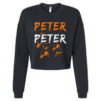 Couples Halloween Costume  Peter Pumpkin Eater Cropped Pullover Crew