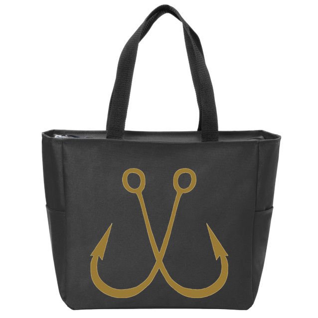Catfish Hunter Catfish Fisherman Catfish Zip Tote Bag