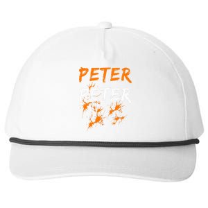 Couples Halloween Costume  Peter Pumpkin Eater Snapback Five-Panel Rope Hat