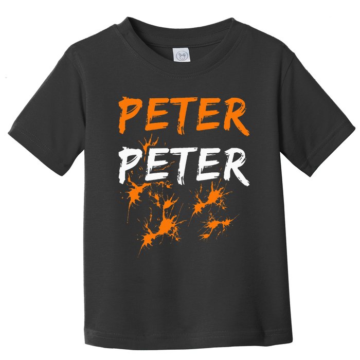 Couples Halloween Costume  Peter Pumpkin Eater Toddler T-Shirt