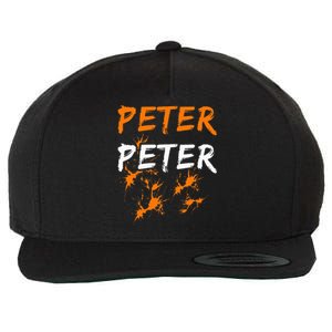 Couples Halloween Costume  Peter Pumpkin Eater Wool Snapback Cap