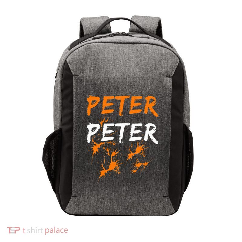 Couples Halloween Costume  Peter Pumpkin Eater Vector Backpack