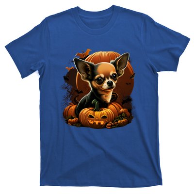 Chihuahua Halloween Costume Scary Pumpkin Witch Ghost Dog Great Gift T-Shirt