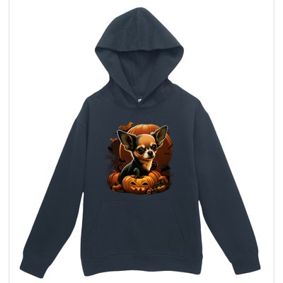 Chihuahua Halloween Costume Scary Pumpkin Witch Ghost Dog Great Gift Urban Pullover Hoodie